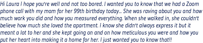 Testimonial from Fran